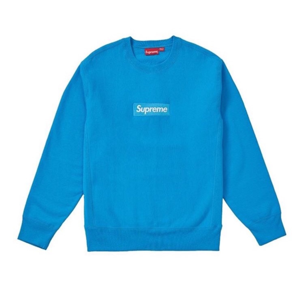 Supreme Box Logo Crewneck FW18 (Royal Blue)